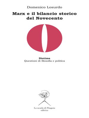 cover image of Marx e il bilancio storico del Novecento